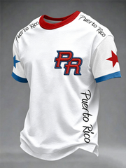 Men's Puerto Rico Printed short sleeves t-shirt