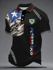 Men's Puerto Rico Printed polo shirt