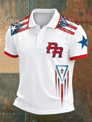 Men's Puerto Rico Printed polo shirt
