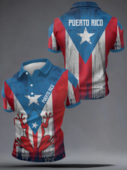 Men's Puerto Rico Printed polo shirt