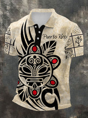 Men's Puerto Rico Printed polo shirt