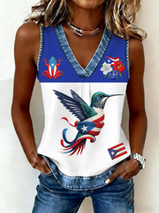Women's Puerto Rico Printed Vest