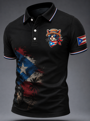 Men's Puerto Rico Printed polo shirt