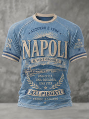 Men's Naples Football Short Sleeve T-shirt