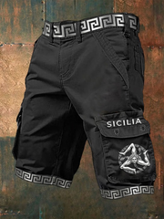 Men's Sicilia Trinacria Shorts
