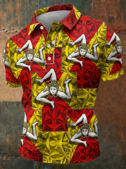 Men's Sicilia Trinacria Shirt