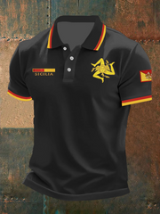 Men's Sicilia Trinacria Shirt