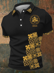 Men's Sicilia Trinacria Shirt