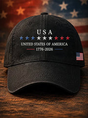 Unisex Independence Day Graphic Patriotic Hat