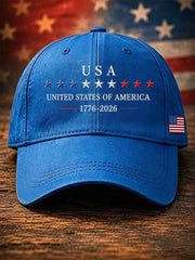 Unisex Independence Day Graphic Patriotic Hat