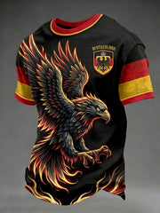 Men's Germany Black Eagle short sleeves t-shirt