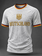 Men's Germany Football Printed T-shirt