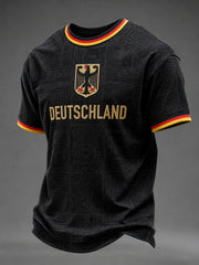 Men's Germany Football Printed T-shirt