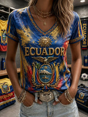 Women's short-sleeved T-shirt