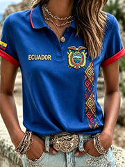 Women's polo T-shirt