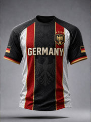 Men's Germany Football Short Sleeves T-shirt