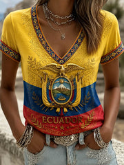 Women's short-sleeved T-shirt