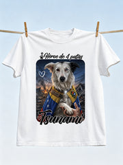 Men's Venezuela Hero Dog Tsunami Patriotic Dog Lover T-Shirt