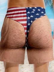 Men's Printed Beach Shorts