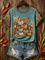 Women's Fall Pumpkin T-shirts