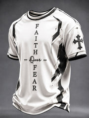 Men's"Faith Over Fear" Faith Casual T-shirt