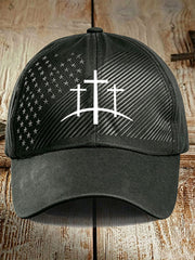 Unisex Cross Flag Hat