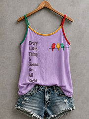 Women's Every Little Thing Is Gonna Be All Right Tank Top