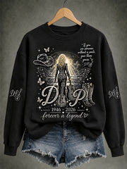 Women's We Will Always Love You Thank You Country Music Legend Tribute Sweatshirt