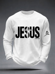 Men's Jesus The Way The Truth And The Life Waffle Top