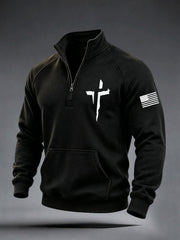 Men's Faith Cross Hoodie