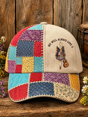 Unisex Country Music Lover We Will Always Love U 925 Printed Hat