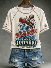 Women's Lake Ontario Always And Forever Short Sleeve T-shirt