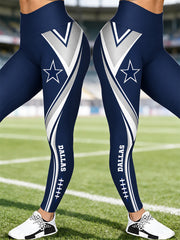 Women's Football Gameday Gift For Football Fans Casual Leggings