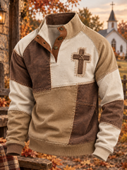 Men's Faith Four-button Hoodie