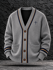 Men's Faith Casual Cardigan Sweater