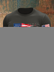 Men's Navy 250th Anniversary Printed T-shirt
