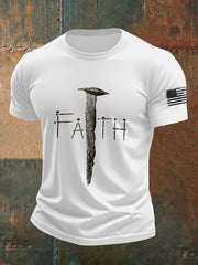 Men's Faith Cross Short Sleeve T-shirt