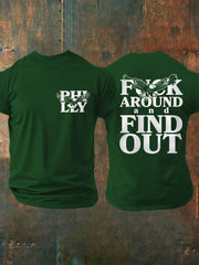 Men's Football Fans Lovers Gameday Casual Tee