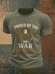 Men's Department of War 2025 Print short-sleeved T-shirt