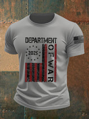 Men's Department of War 2025 Print short-sleeved T-shirt