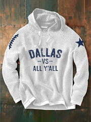 Men's Drop-Shoulder Hoodie (No Pockets)