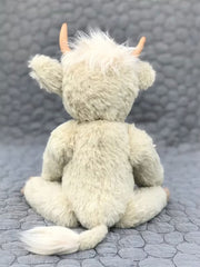 Highland Cow Plush Simulation Long-haired Cow Doll