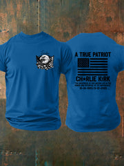 Men's Freedom Is Not Free R.I.P Charlie Kirk Short Sleeve T-shirt
