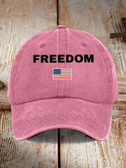Unisex Freedom Is Not Free R.I.P Charlie Kirk Print Hat