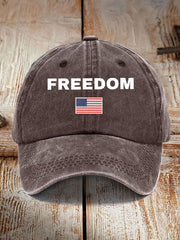 Unisex Freedom Is Not Free R.I.P Charlie Kirk Print Hat