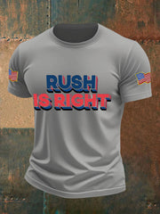 Men's rush was right T-shirts