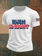 Men's rush was right T-shirts