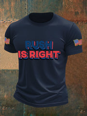 Men's rush was right T-shirts