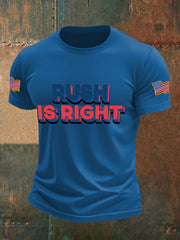 Men's rush was right T-shirts