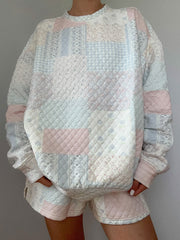 Women's Floral Patchwork Casual Shorts